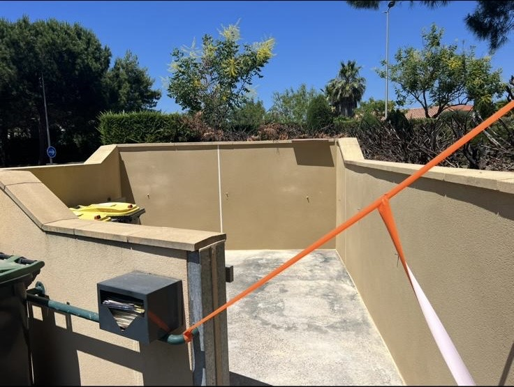 Murs extérieurs après ravalement