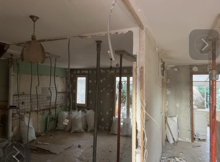 Cuisine avant peinture